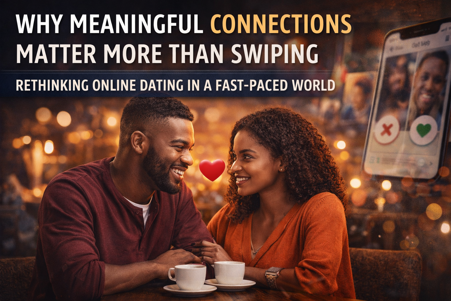 Why Meaningful Connections Matter More Than Swiping: Rethinking Online Dating in a Fast-Paced World
